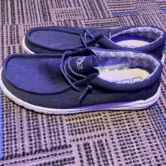 hey dude WALLY CHAMBRAY BLUE MIRAGE. Size 11 shoes - Picture 3 of 6